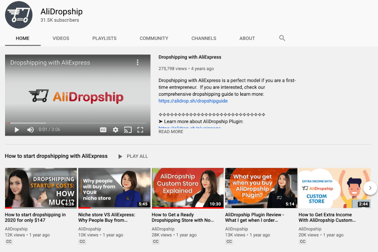 Как продвигать канал YouTube в 2020 году - AliDropship Blog