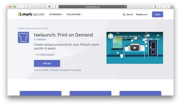 TeeLaunch Лучшие приложения для прямой поставки Shopify