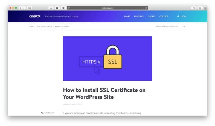 Запуск SSL-сертификата интернет-магазина