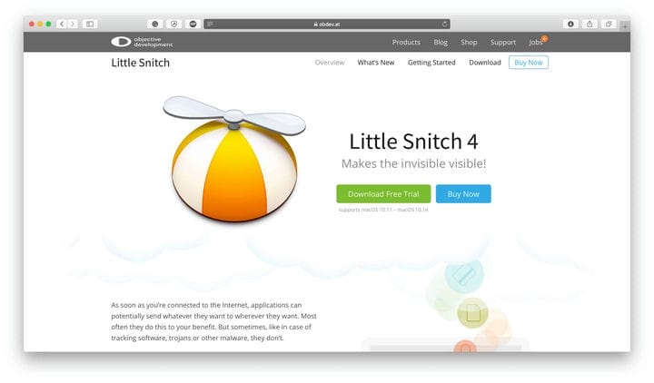 Инструменты безопасности LittleSnitch для электронной торговли