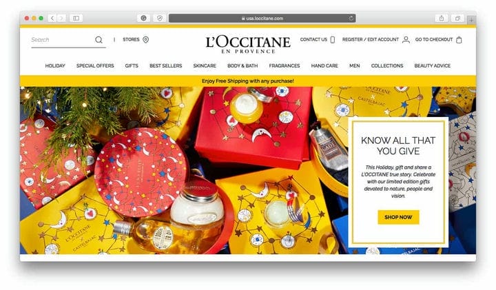 Лучшие магазины L'Occitane Shopify