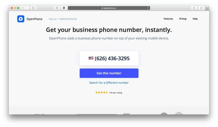OpenPhone Лучший телефон для электронной коммерции для бизнеса