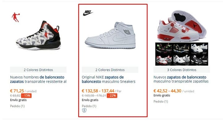 Nike Air Jordan и другие баскетбольные кроссовки на AliExpress