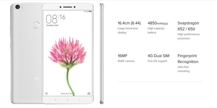 Xiaomi Mi Max: обзор и как купить его очень дешево на AliExpress
