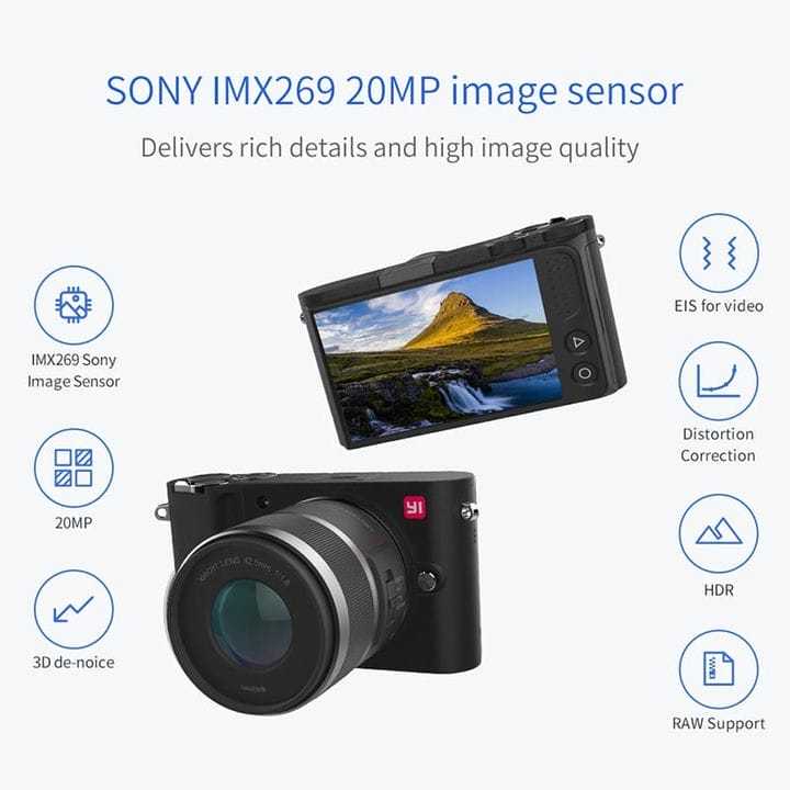 Обзор и как купить беззеркальную камеру Xiaomi Mi Y1 на AliExpress