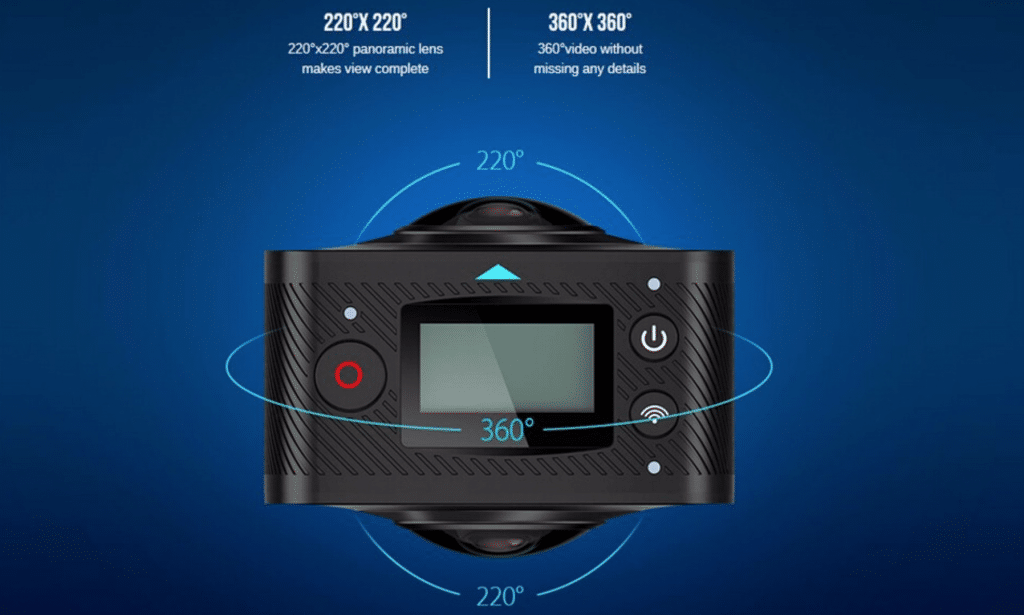 Дешевая видеокамера на 360 градусов: что это + лучшие китайские бренды 2020