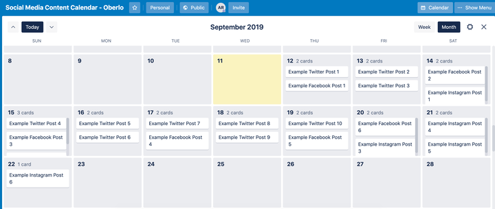 Как создать календарь контента в социальных сетях для вашего бренда (БЕСПЛАТНЫЙ ШАБЛОН)