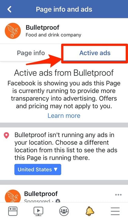 Как шпионить за рекламой ваших конкурентов в Facebook и Instagram