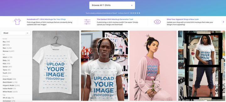26 бесплатных мокапов футболок и PSD-шаблонов для вашего интернет-магазина в 2020 году